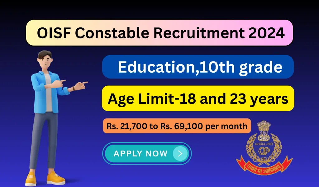 OISF Constable Recruitment 2024: Apply Online for 4000 Posts in Odisha Police 2 OISF Constable Recruitment 2024: Apply Online for 4000 Posts in Odisha Police